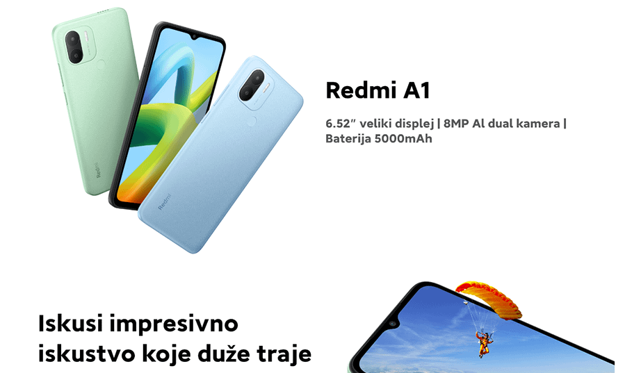 Xiaomi Redmi A1 2GB 32GB (Light Green) 